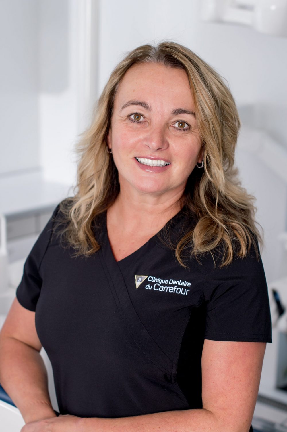 Nathalie, hygiéniste dentaire à la Clinique dentaire du Carrefour à Sherbrooke